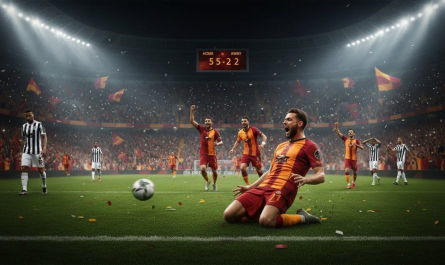 Galatasaray’ın Tarihi Zaferi: Juventus’u 5-2 Yenerek Tur Avantajını Ele Geçirdi