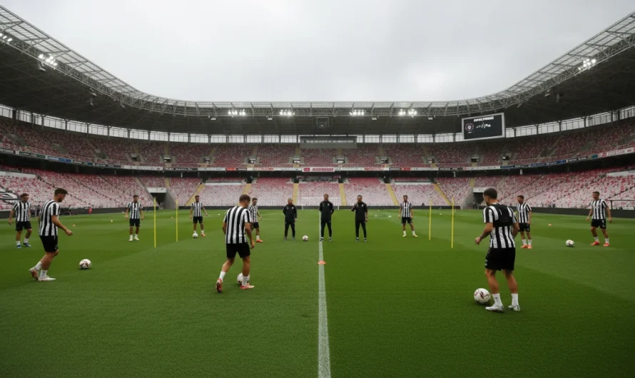 Beşiktaş’ın Kasımpaşa Maçına Yönelik Antrenman Sürecinde Son Gelişmeler